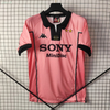 97/98 Juventus Centenary Pink Away Jersey - Black Trim & SONY MiniDisc Sponsor