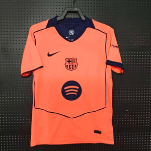 25/26 Barcelona Second Away Jersey - Bright Mango Orange (2009 Sextuple Tribute)