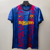 21/22 Barcelona Second Away Jersey Retro - Violet Empowerment Version Messi Jersey