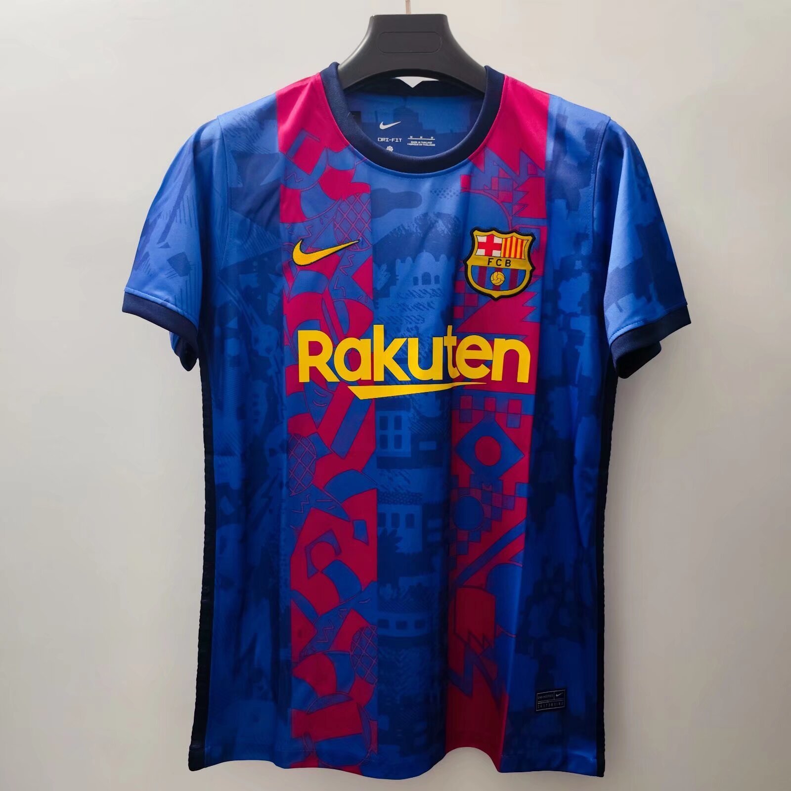 21/22 Barcelona Second Away Jersey Retro - Violet Empowerment Version Messi Jersey