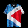 1990 England Retro Soccer Jersey Mash-Up