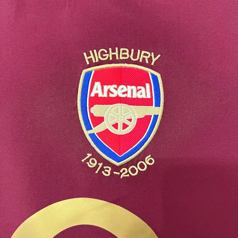 2005-2006 Arsenal Retro Home Jersey