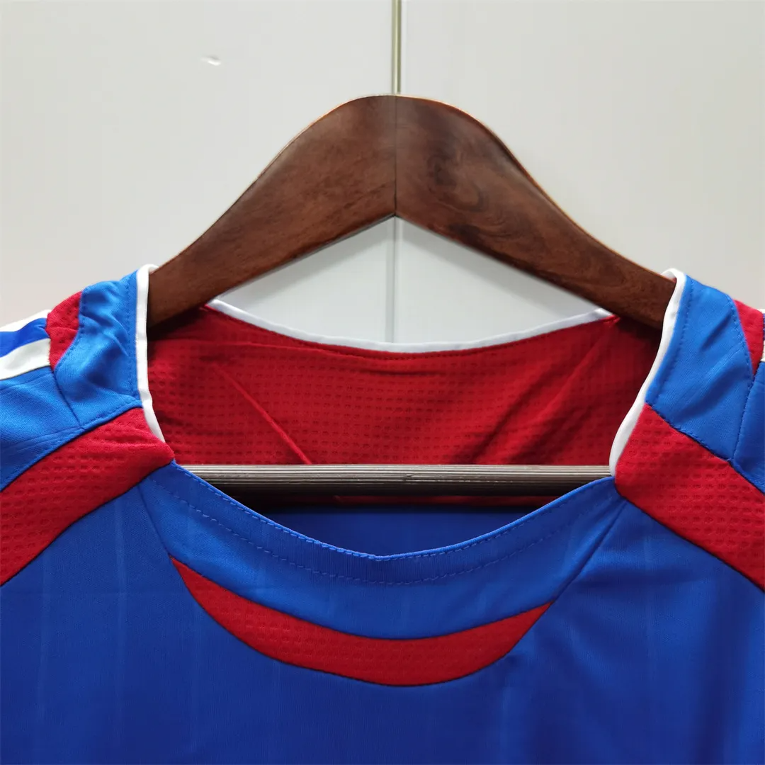 2006 France Zidane #10 Retro Jersey Home World Cup-5