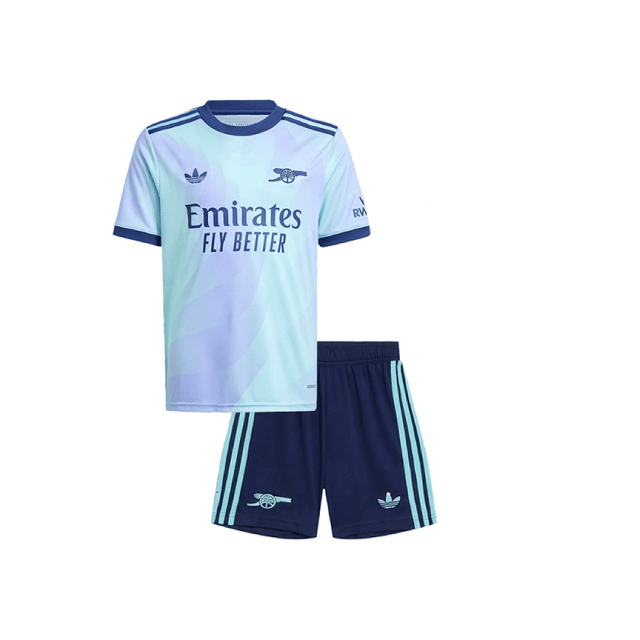 Kids Arsenal Custom Third Away Full Soccer Kits 2024-2025