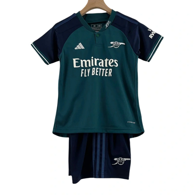 Arsenal Third Away Soccer Jersey Kids 2023-2024