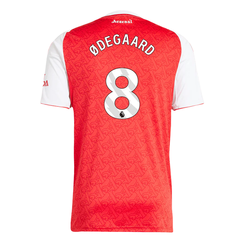Arsenal ØDEGAARD #8 Home Soccer Jersey 2025/26