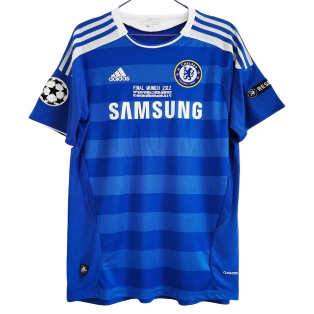 Chelsea Retro Jersey UCL Final Home Shirt 2011-2012