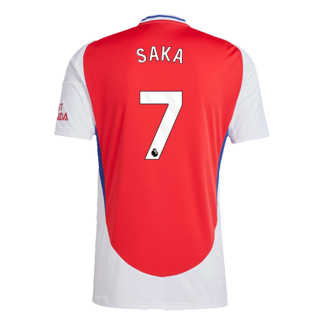 SAKA #7 Arsenal Home Soccer Jersey 202425