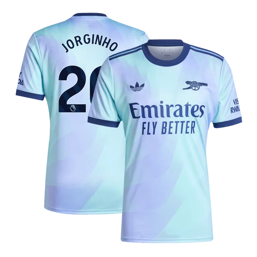 JORGINHO #20 Arsenal Third Away Soccer Jersey 2024/25