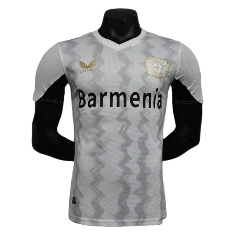 2024-2025 Bayer 04 Leverkusen Away Soccer Jersey Player Version
