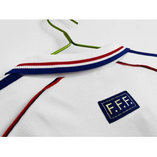 1998 France Retro Jersey Away World Cup