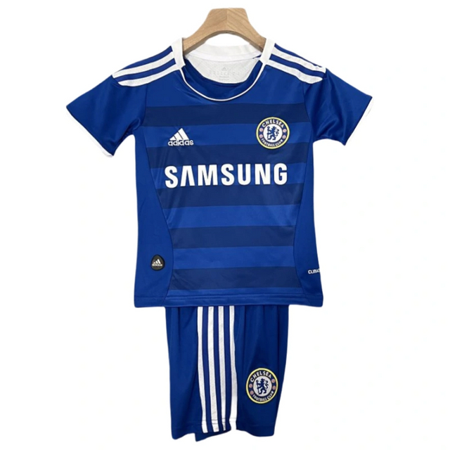 Chelsea Home Kids Retro Kits Children Shirt Football Jersey 2011-2012