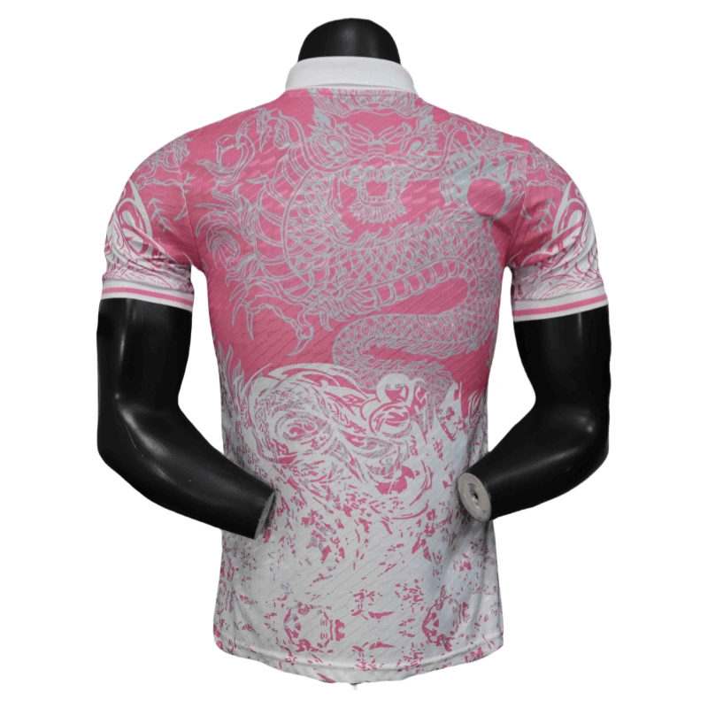 2025-2026 Real Madrid Pink Dragon Player Special Edition Football Shirt