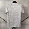 24/25 Real Madrid Pre-Match Training Jersey - White Star Pattern & Black Accents
