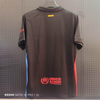 24/25 FC Barcelona x Travis Scott Cactus Jack Black Away Jersey – El Clásico Match-Worn Style