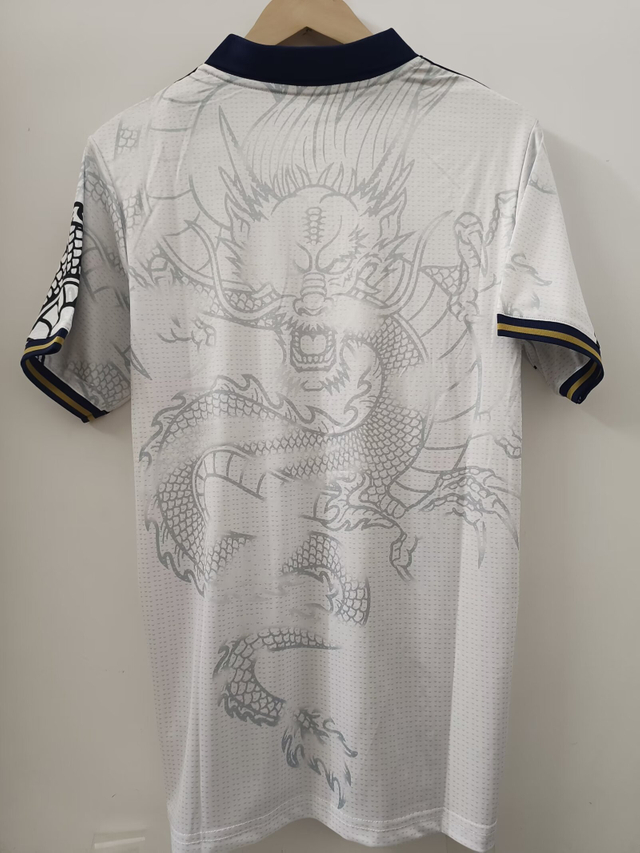 22/23 Real Madrid Chinese Dragon Year Limited Jersey - White Dragon Pattern