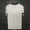 22/23 Manchester United Away Jersey - White with Black-Red Accents & Retro Shield Crest
