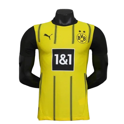 2024-2025 Borussia Dortmund Home Soccer Jersey Player Version