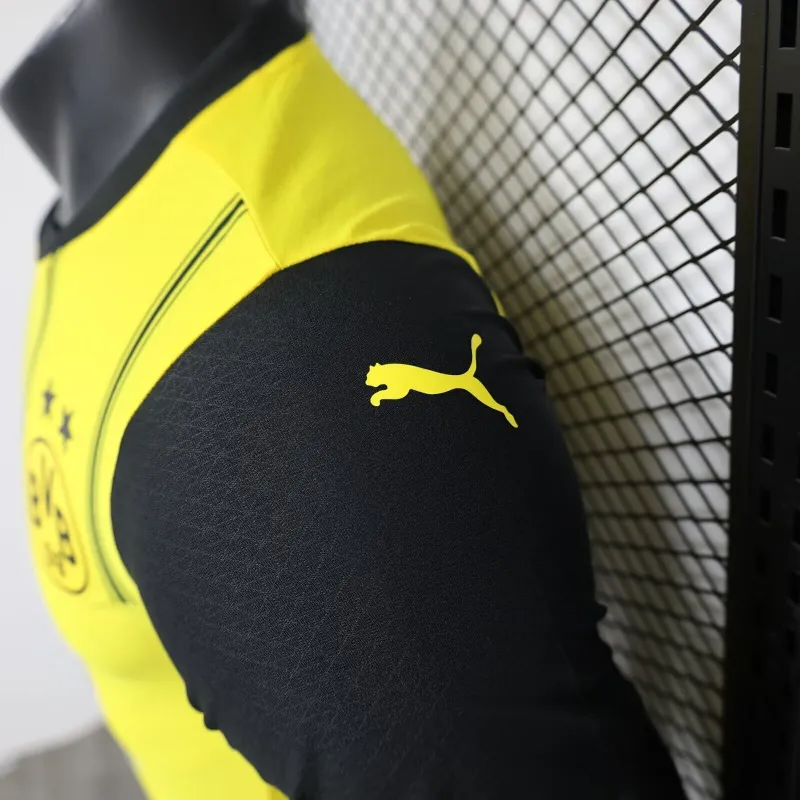 2024-2025 Borussia Dortmund Home Soccer Jersey Player Version