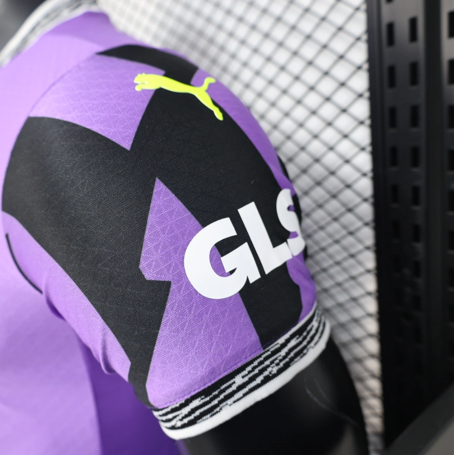 2025-2026 Dortmund Purple Goalkeeper Football Shirt 06