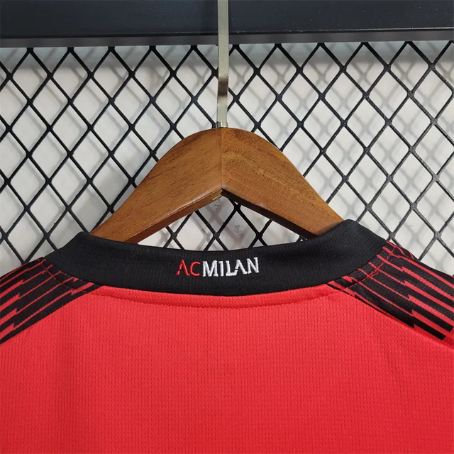 2023-2024 AC Milan Ibrahimović #11 Jersey Home