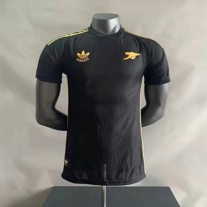 2024-2025 Arsenal Special Edition Black Kit Player Version Shirt Football Jersey