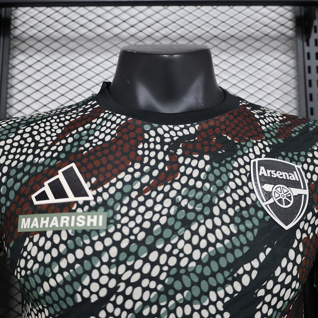 Arsenal Maharishi Joint Edition Football Shirt 2023-2024 Player Version