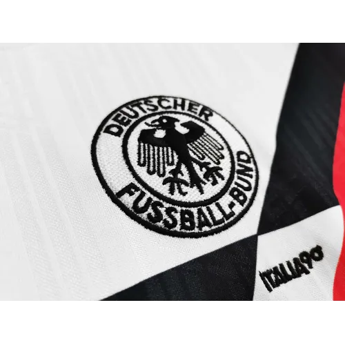West Germany Retro Jersey Home World Cup 1990