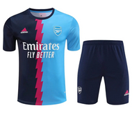 Arsenal Training Kids Kits Wear Blue Set Soccer Jersey 2022-2023