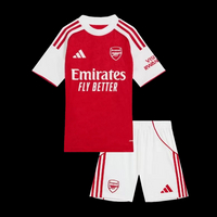 Kids Arsenal Custom Home Soccer Kits 2025-2026
