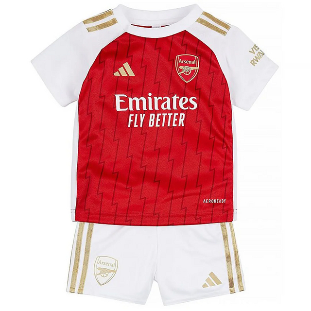 2023-2024 Kids Arsenal Home Jersey Kit