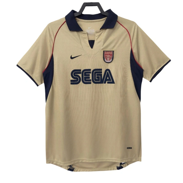 Arsenal Retro Away Football Shirt 2001-2002