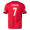 Portugal Home Ronaldo #7 R. Leão #17 Pepe #3 Jersey Euro 2024