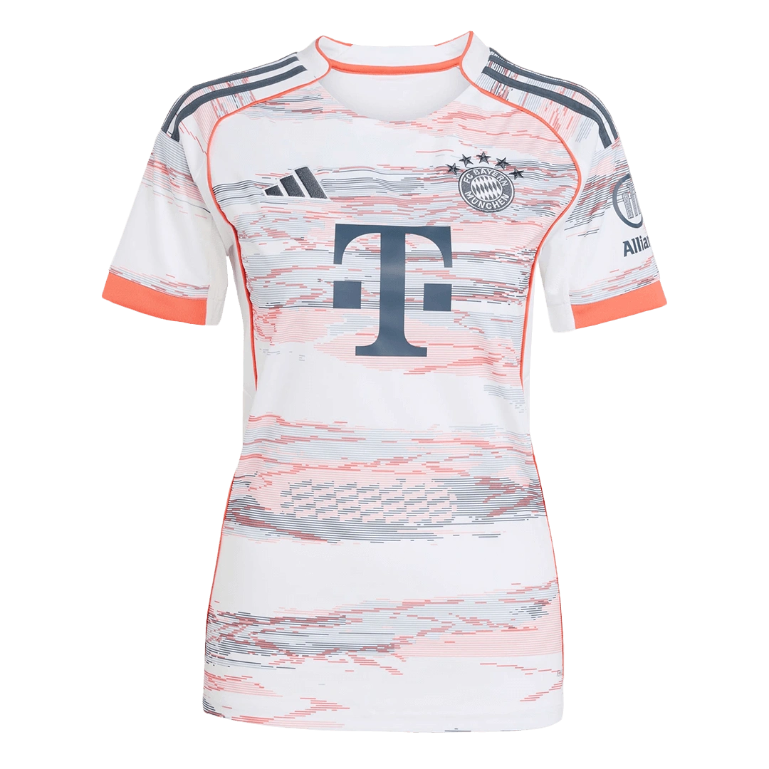 Bayern Munich Soccer Jersey Away Women's Custom Shirt 2025-2026