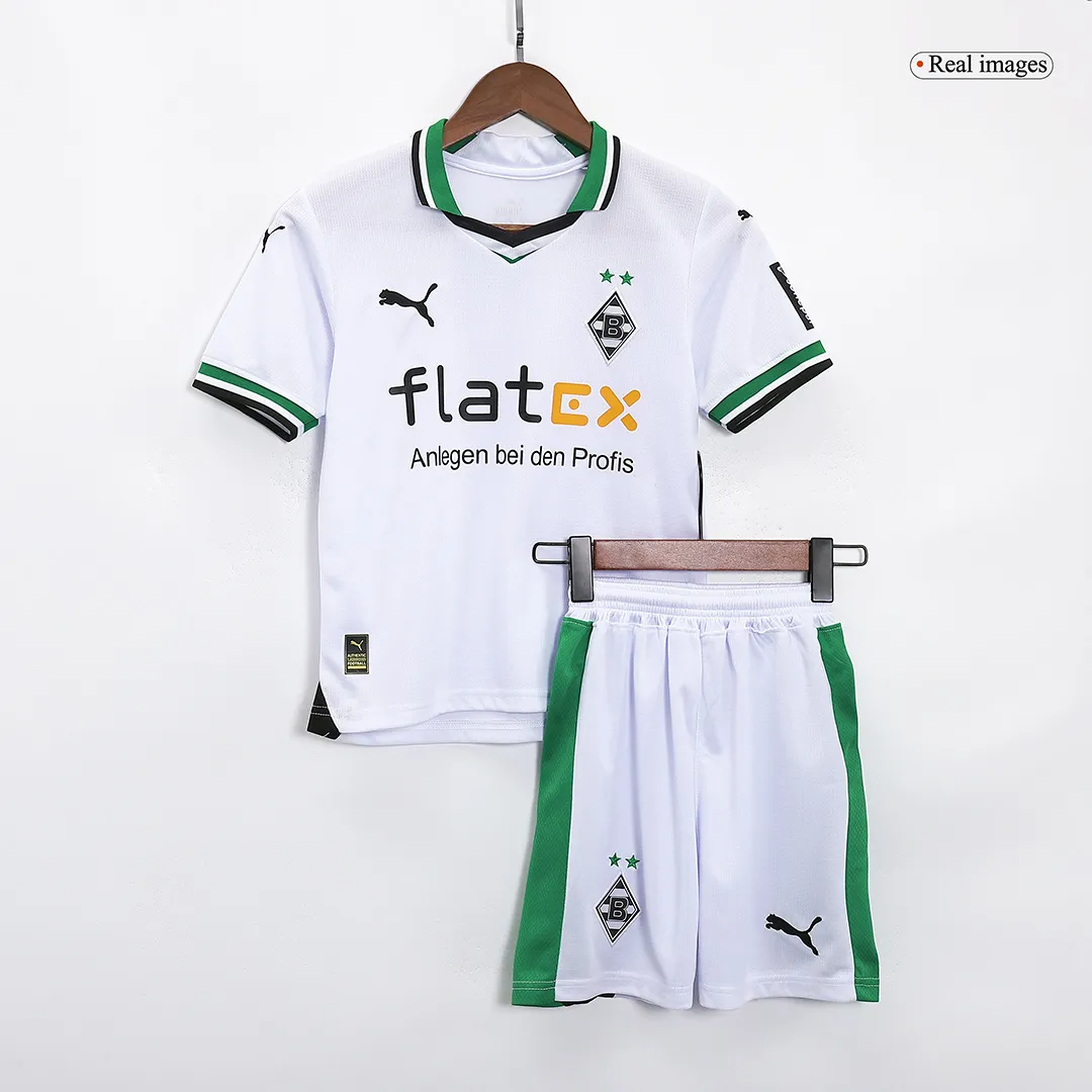 2023-2024 Kids Borussia Mönchengladbach Home Kit Shirt+Short