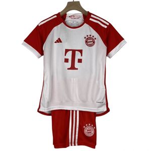 2023-2024 Kids Bayern Munich Home Jersey Kit