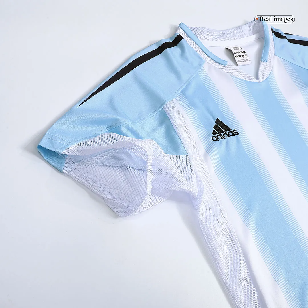 Argentina Retro Home Jersey 2004/2005