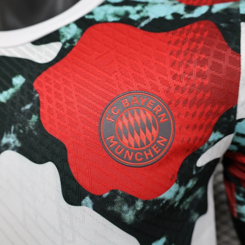 2024-2025 Bayern Munich Home Player Version Soccer Jersey6