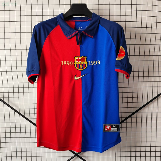 Barcelona 1989-1999 Heritage Home Fan Jersey 