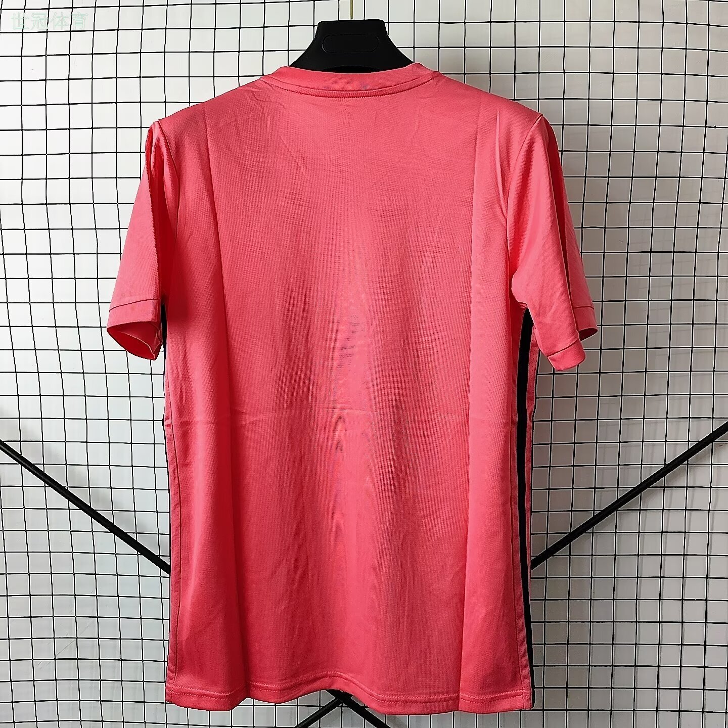 21/22 Real Madrid Away Jersey - Bright Pink with Navy Accents