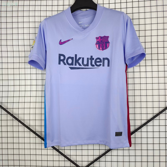 21/22 Barcelona Away Jersey Retro - Purple Pulse Women Empowerment Version